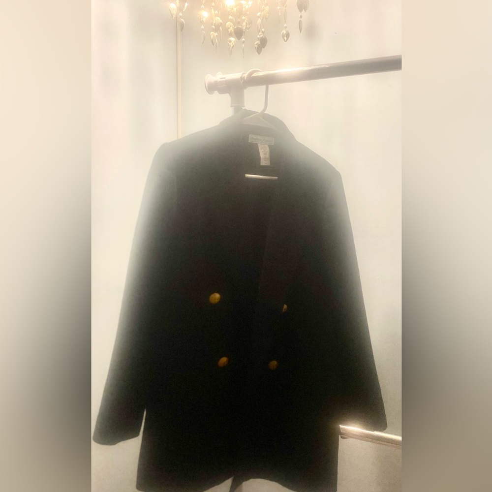 SEPHANIE ANDREWS -Black Wool Blazer - in   Size 4